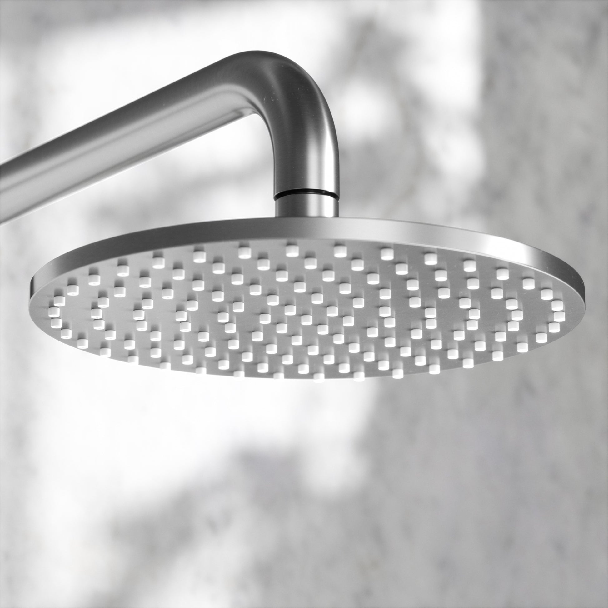 Regal Brushed Stainless Crosshead Thermostatic 3-Way Mixer Shower System