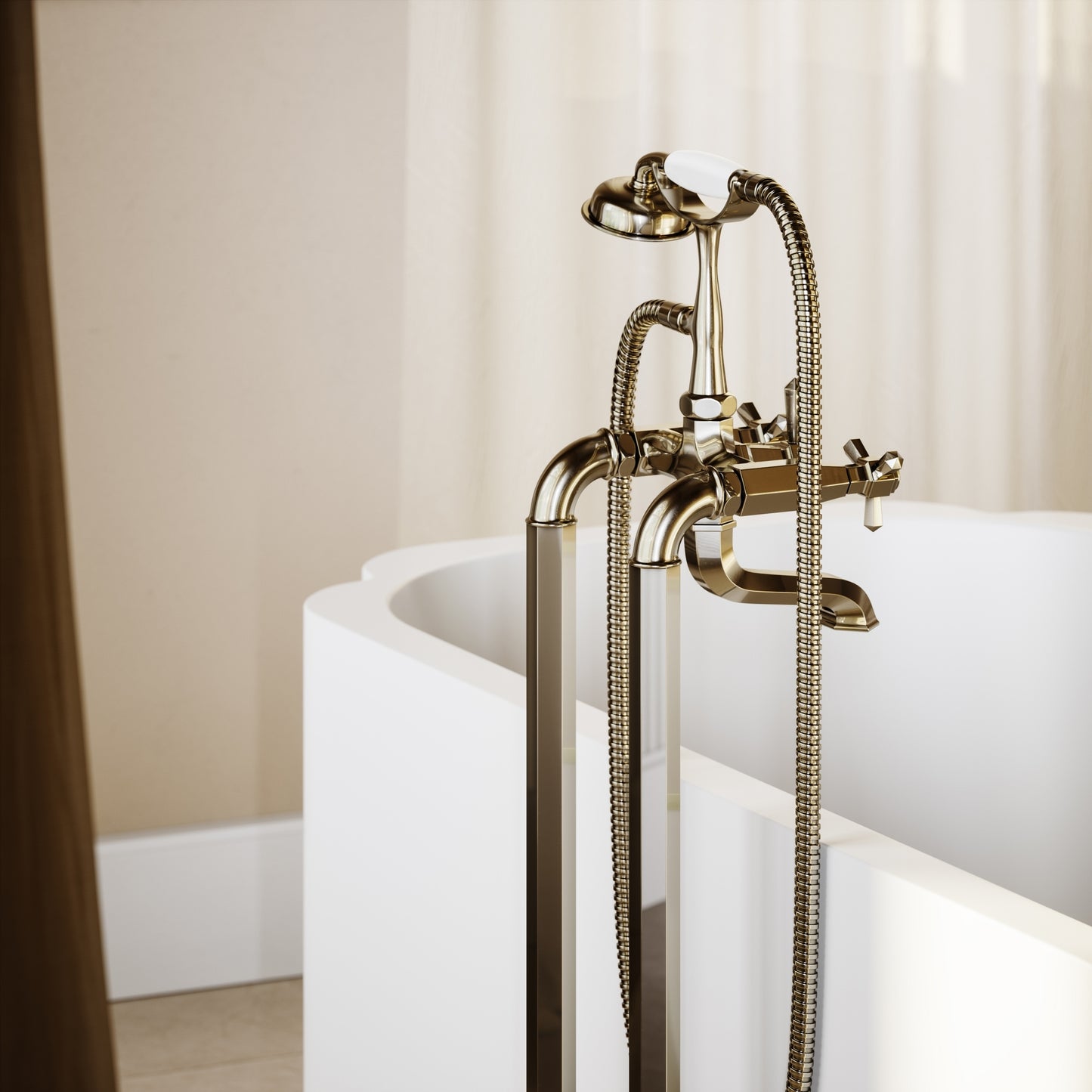 Reverie Freestanding Stone Bath 1756mm