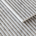 Romano Fluted Carrara Marble Mosaic Wall Tile 300 x 300mm