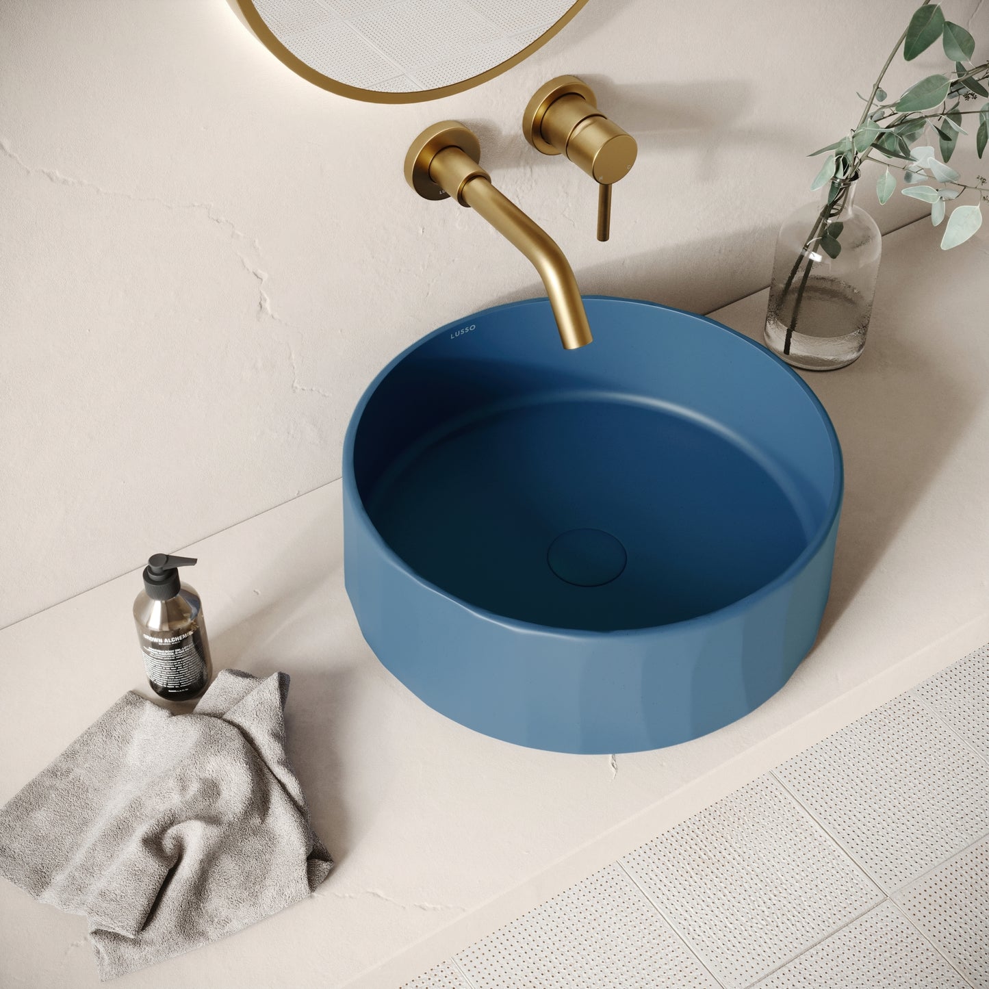 Scolpire Azure Concrete Countertop Basin 420mm