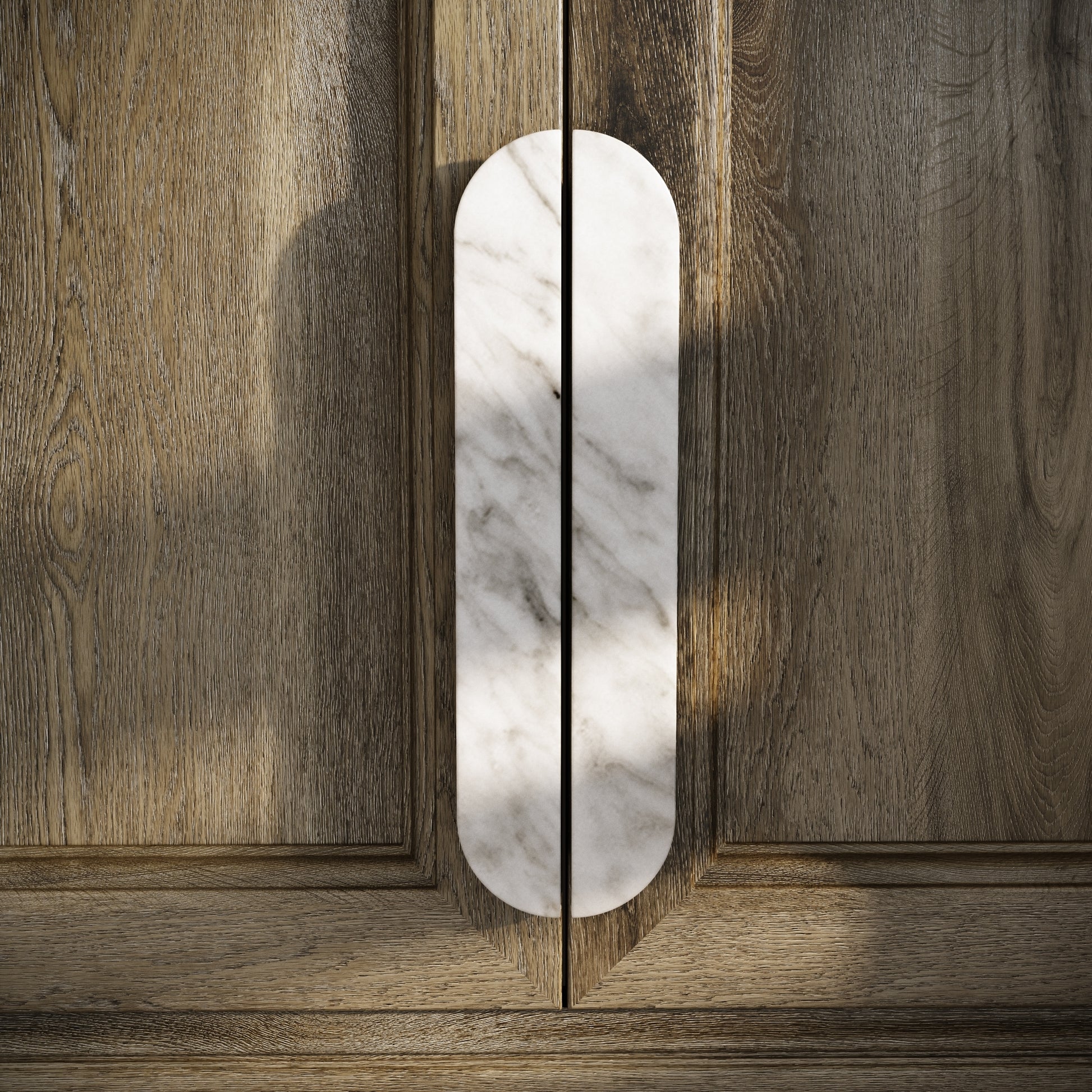 Sculptura Carrara Pull Handle 300mm