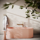 Sereno Blush Concrete Freestanding Bath 1680mm