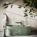 Sereno Seafoam Concrete Freestanding Bath 1680mm