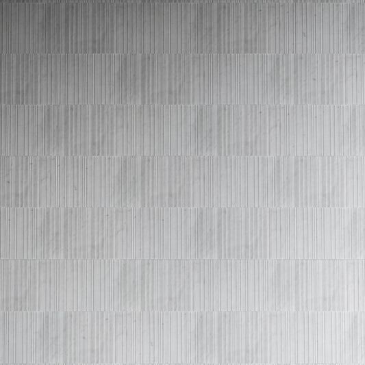 Shadow Raw Cut Carrara Marble Wall Tile
