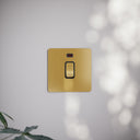 SlimTech Collection Brushed Gold 20A Isolator Switch