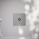 SlimTech Collection Brushed Stainless Satellite Socket