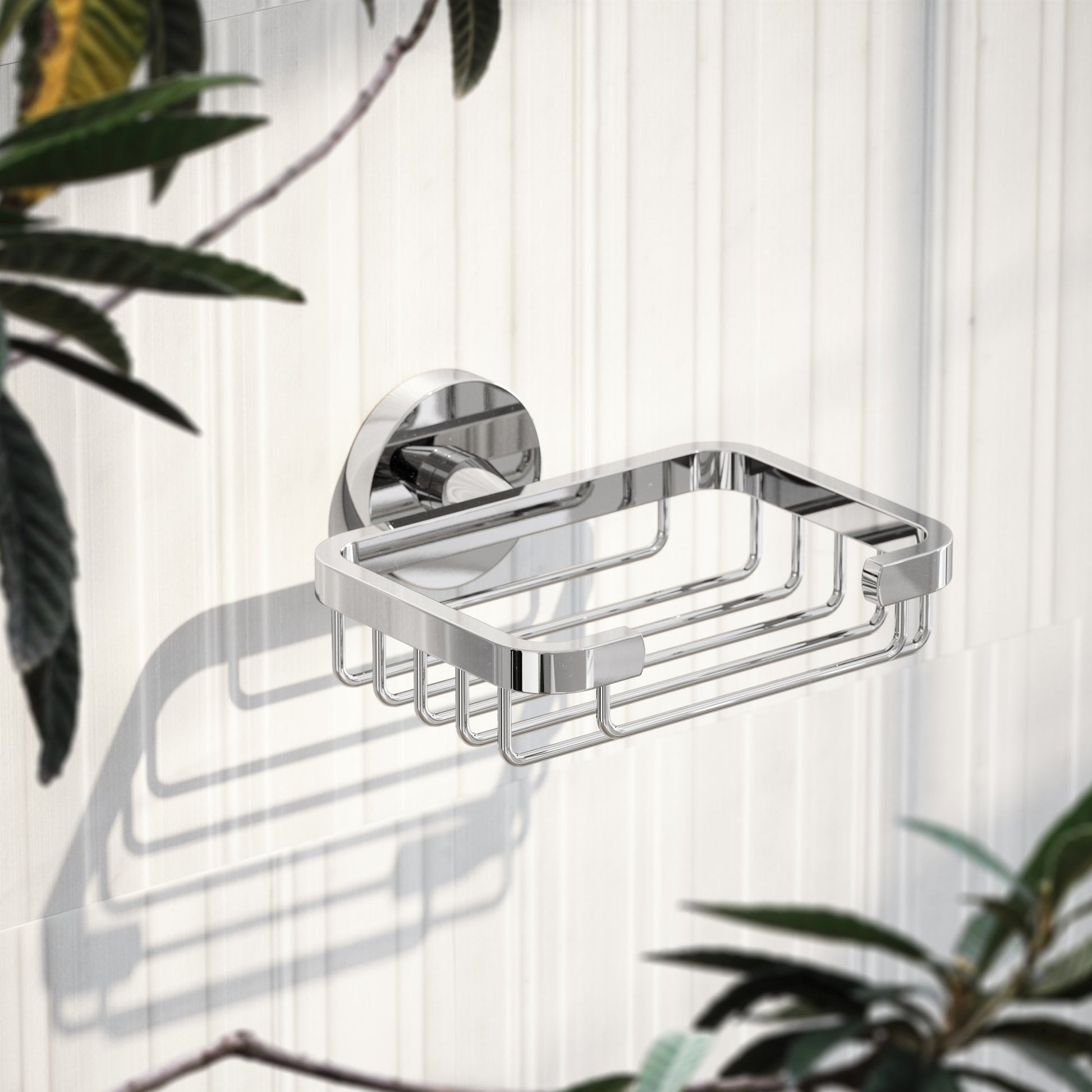 Small Chrome Shower Basket