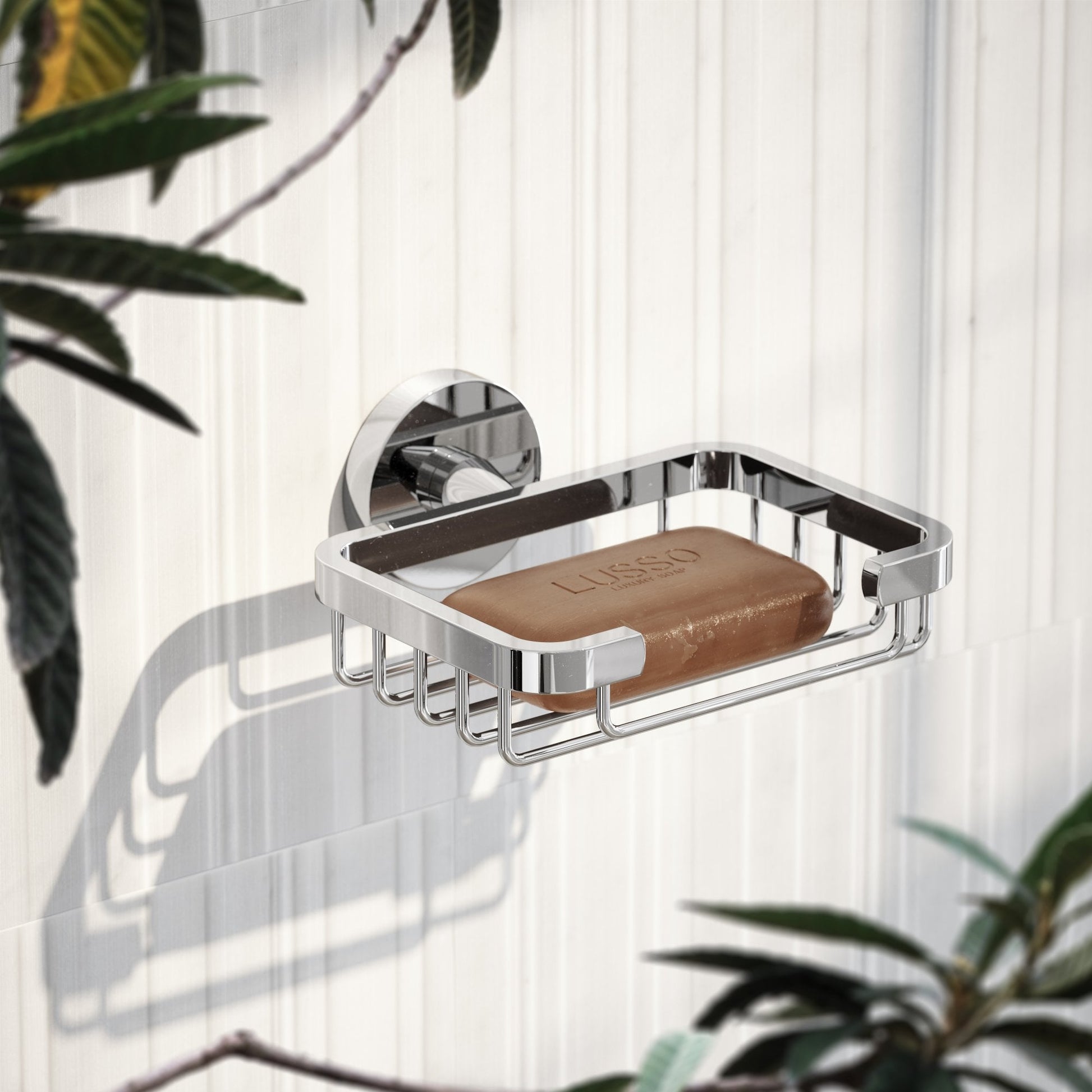 Small Chrome Shower Basket