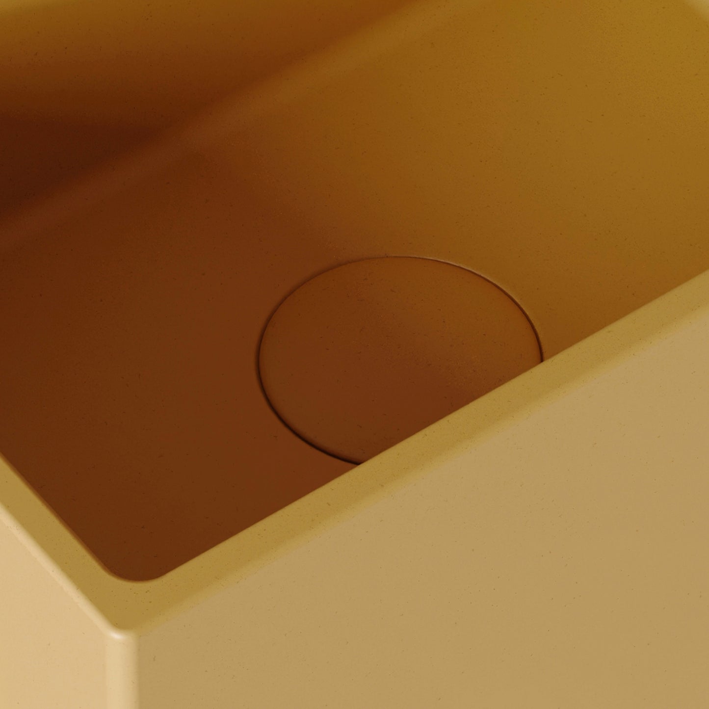 Sobrio Saffron Concrete Wall Hung Basin 300mm