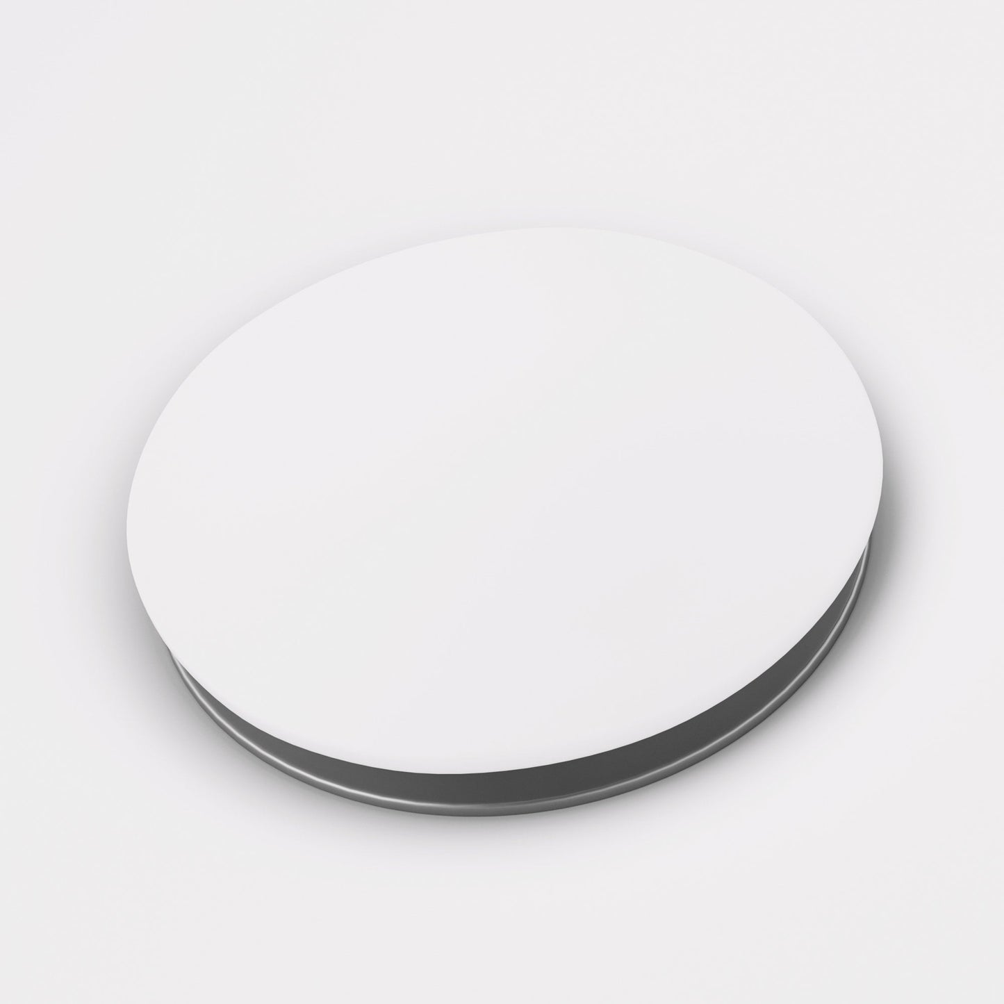 Stone Bath Waste Matte White