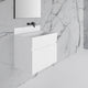 Stone Matte White Upstand Splashback 900mm