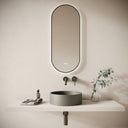 Tondo Oyster Concrete Countertop Basin 390mm