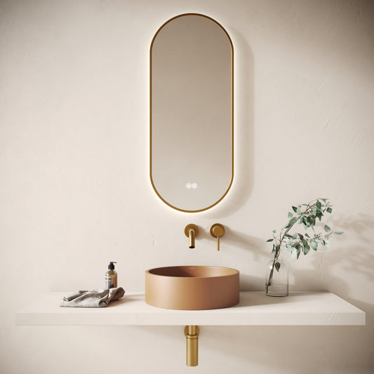 Tondo Sienna Concrete Countertop Basin 390mm