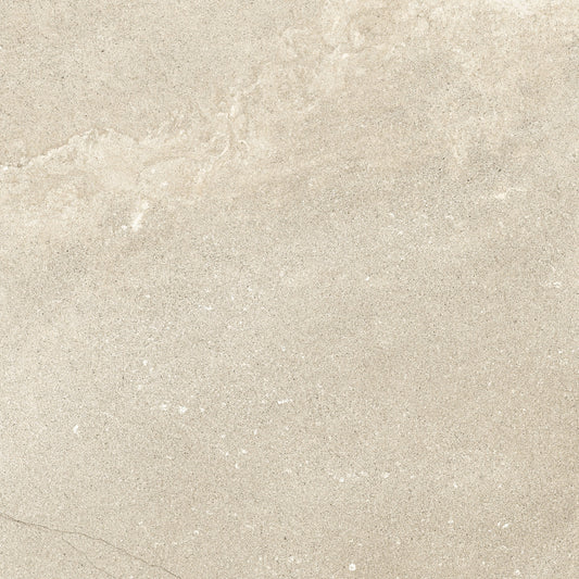 Torino Beige True Limestone Porcelain Wall or Floor Tile 600 x 600mm