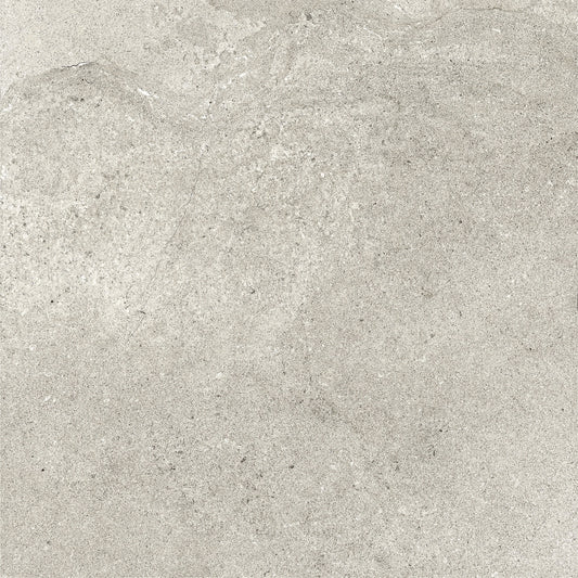 Torino Grigio True Limestone Porcelain Wall or Floor Tile 600 x 600mm