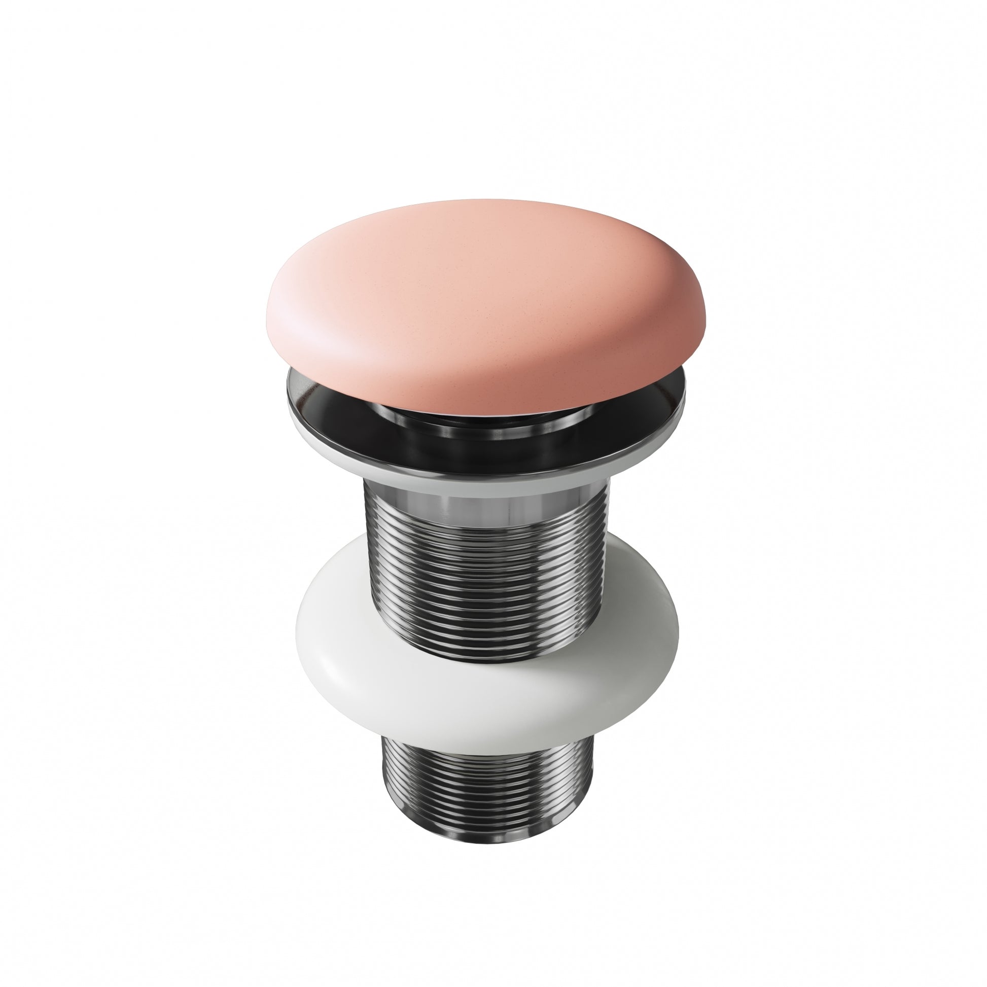 Unslotted Blush Concrete Waste Fitting