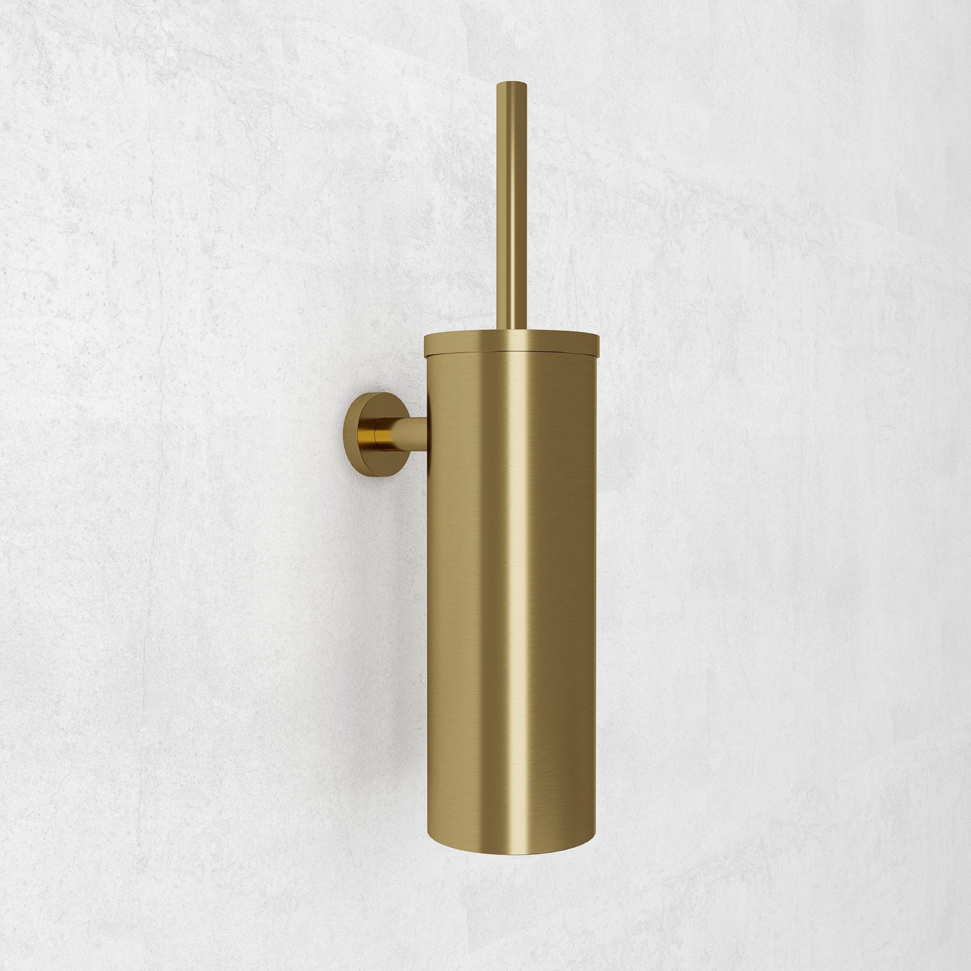 Urban Brushed Gold Wall Mounted Toilet Brush