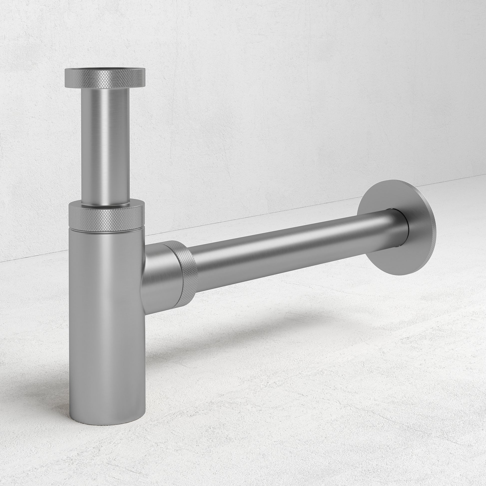 Urban Brushed Stainless Bottle Trap