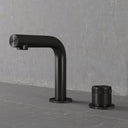 Urban Gunmetal Black Deck Mounted Basin Mixer Tap