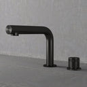 Urban Gunmetal Black Deck Mounted Bath Mixer Tap