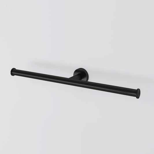 Urban Gunmetal Black Double Toilet Roll Holder
