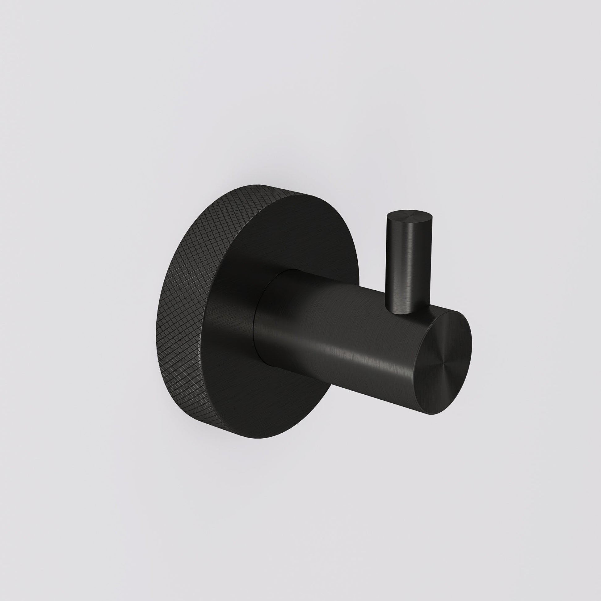 Urban Gunmetal Black Robe Towel Hook