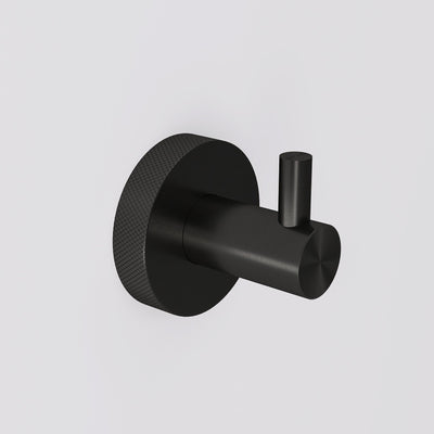 Urban Gunmetal Black Robe Towel Hook