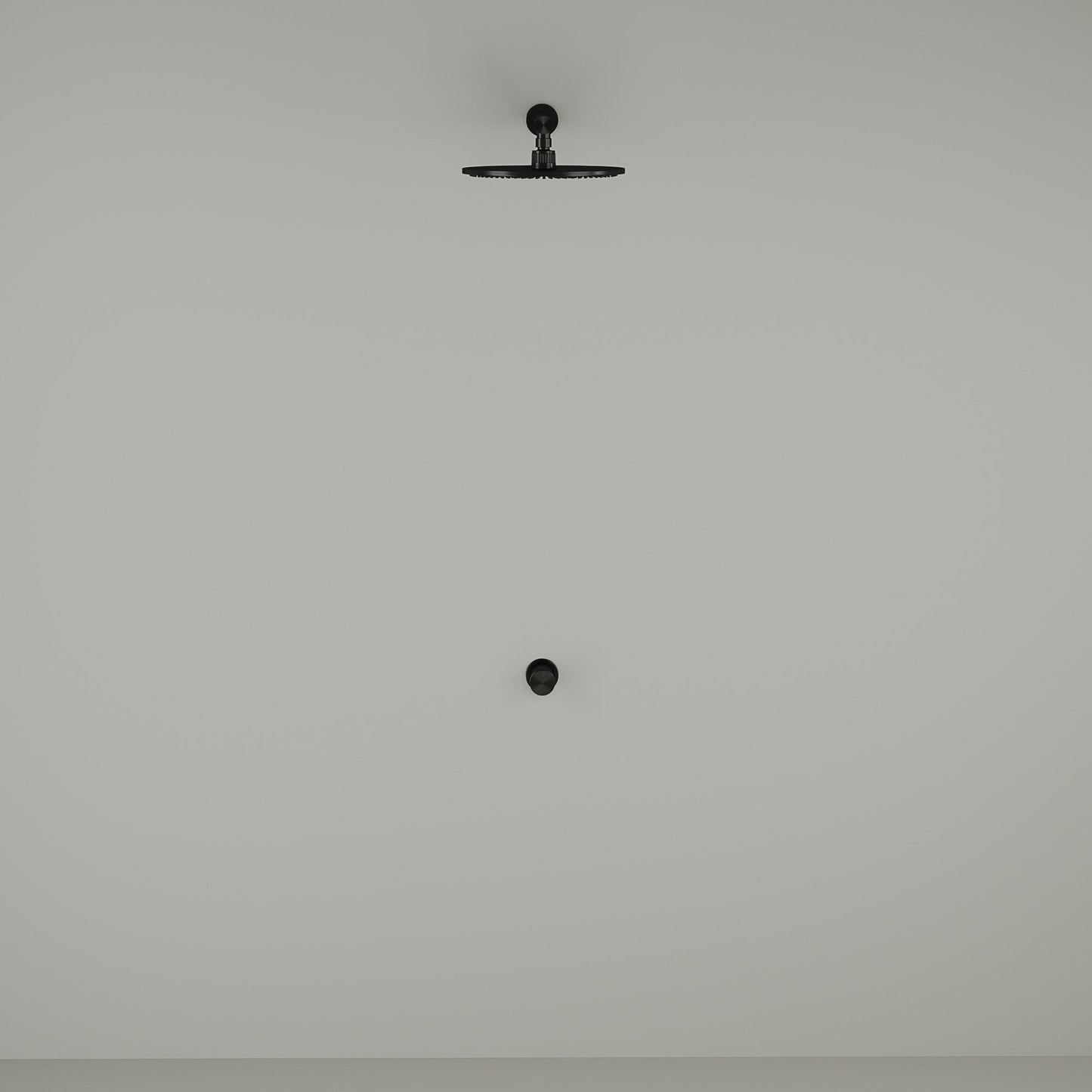 Urban Gunmetal Black Shower System