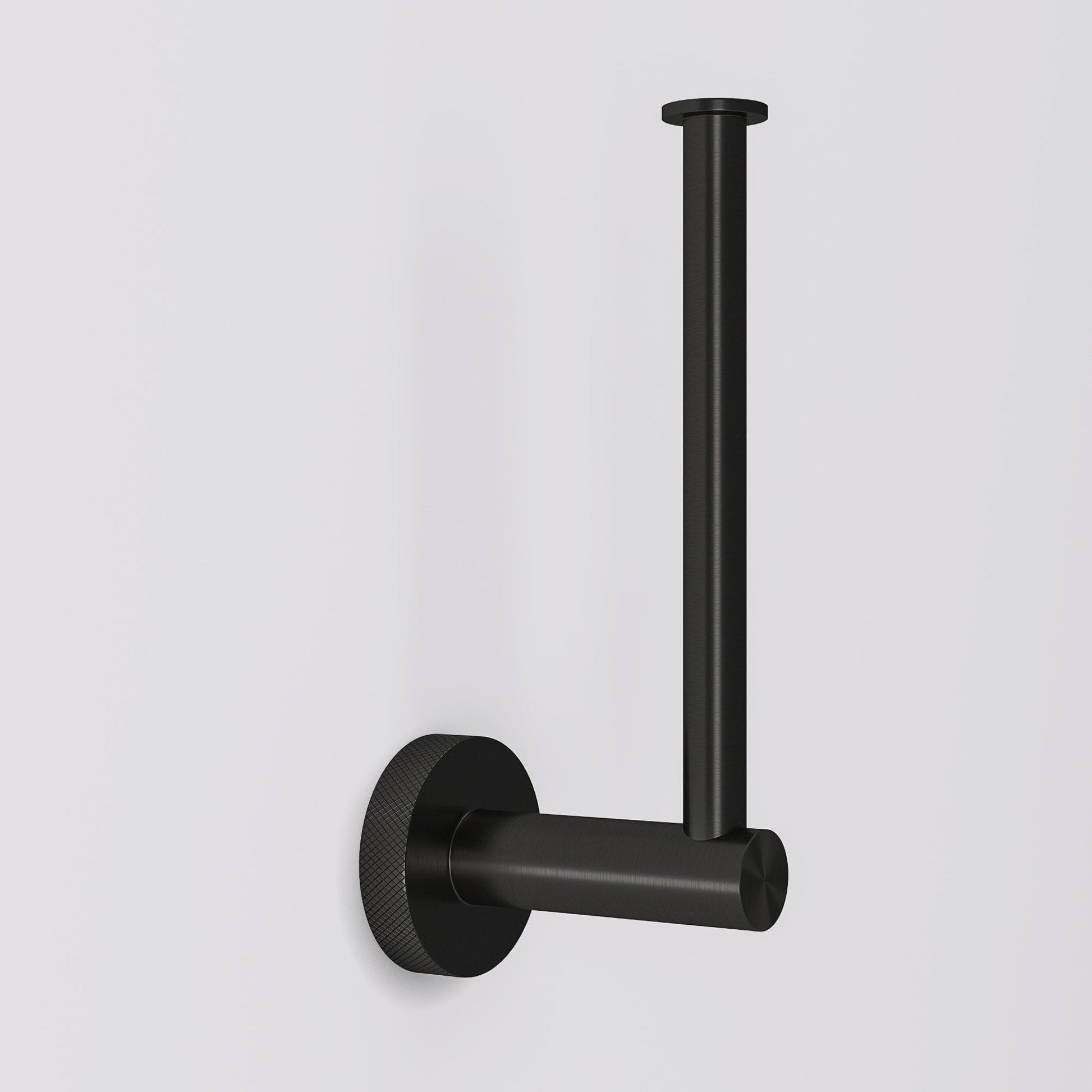 Urban Gunmetal Black Toilet Roll Holder