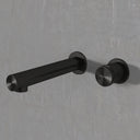 Urban Gunmetal Black Wall Mounted Basin Mixer Tap