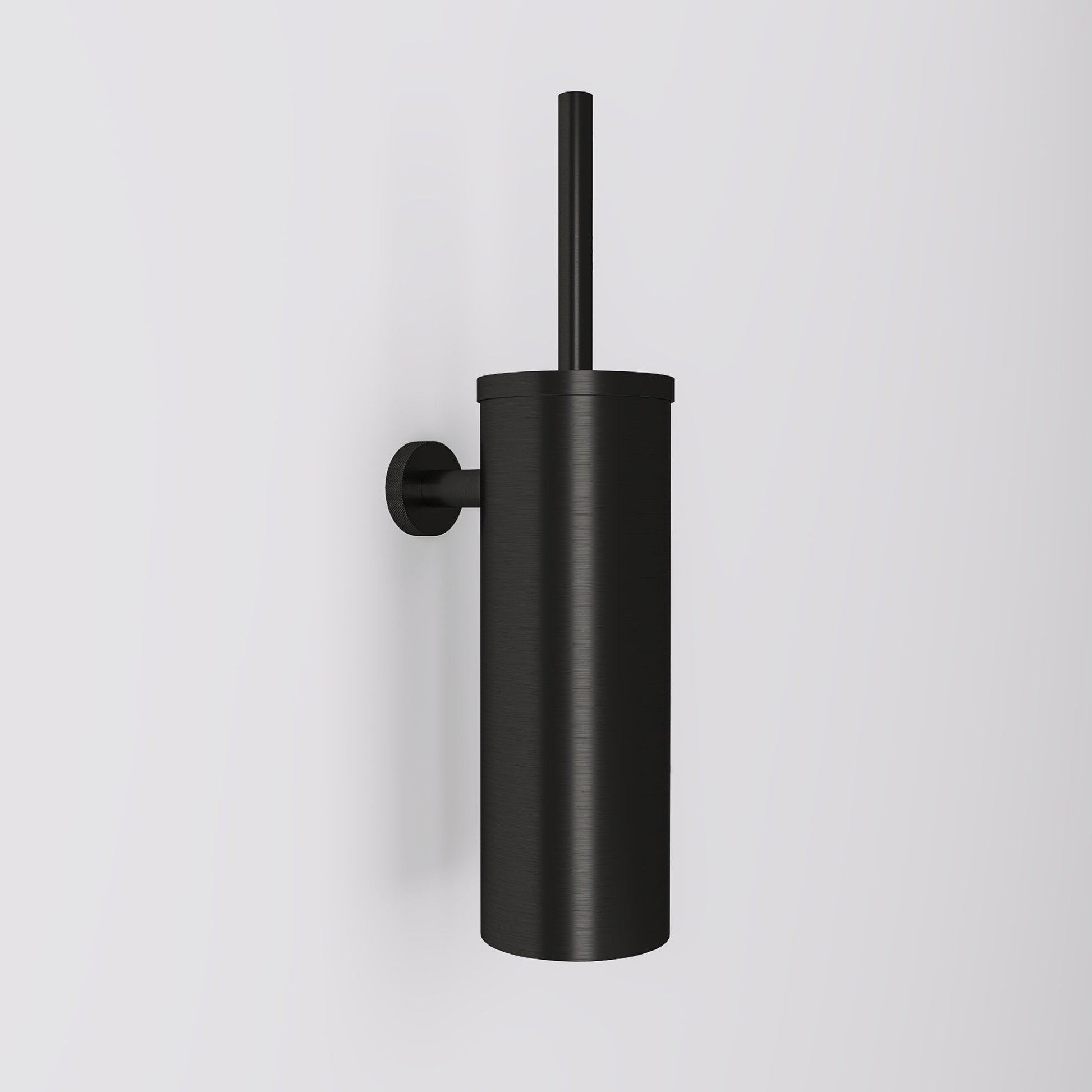 Urban Gunmetal Black Wall Mounted Toilet Brush