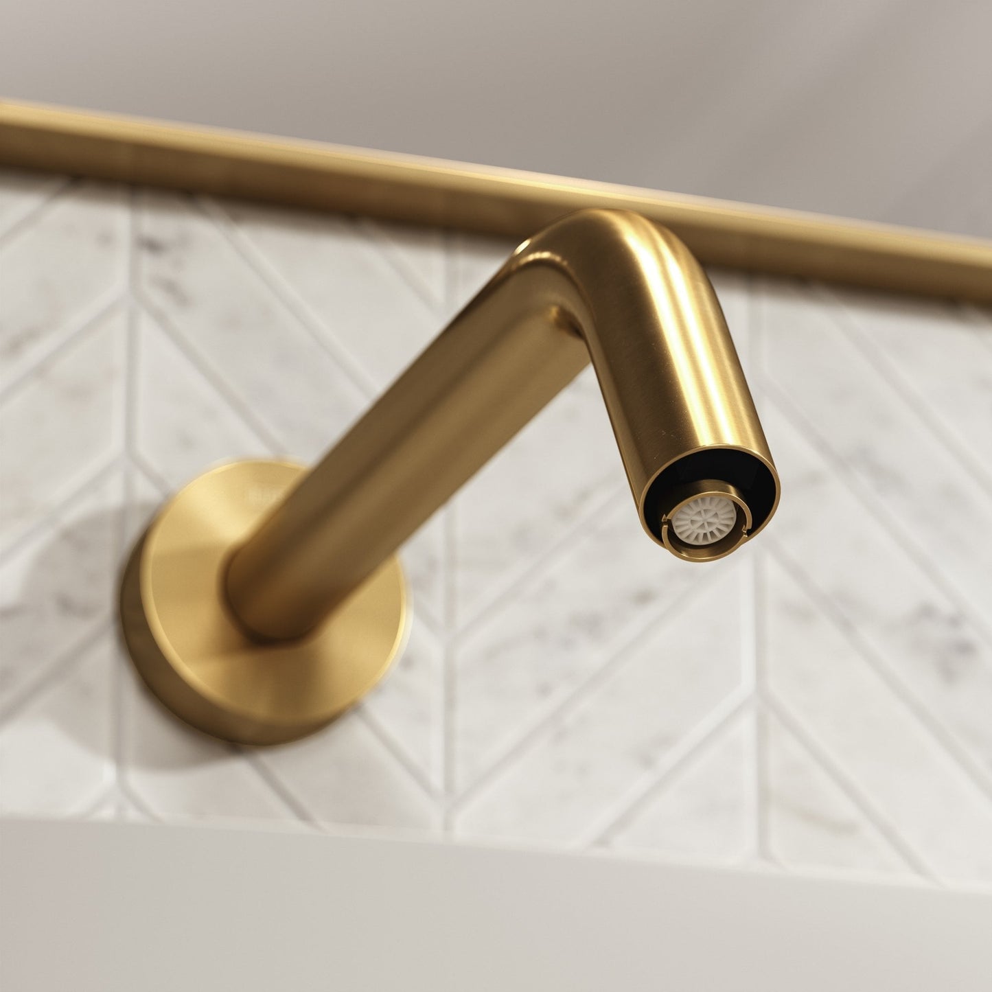 Vendo Infrared Commercial Sensor Tap Brushed Gold