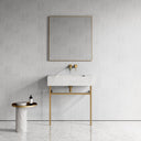 Vernante Carrara Marble Vanity Unit with 800mm