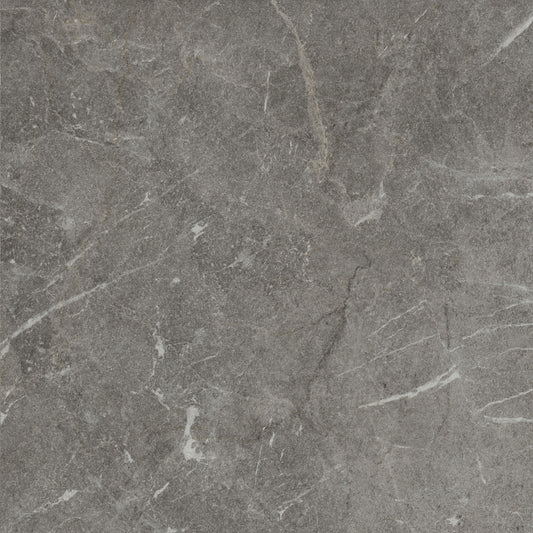 Vittorio Grigio Limestone Porcelain Wall or Floor Tile 600 x 600mm