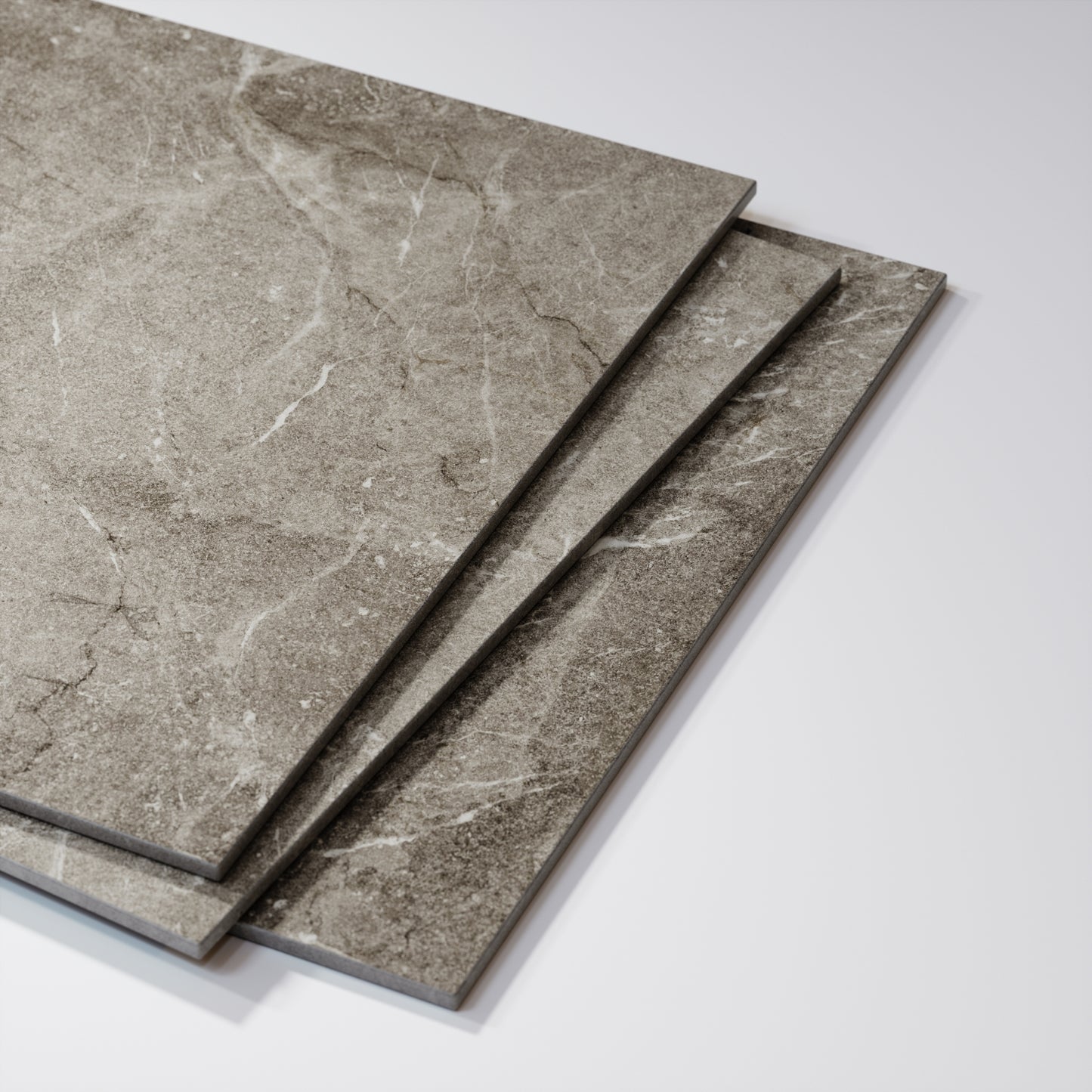 Vittorio Taupe Limestone Porcelain Wall or Floor Tile 1200 x 600mm