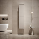 Volini Matte Cappuccino Bathroom Storage Cabinet 350mm
