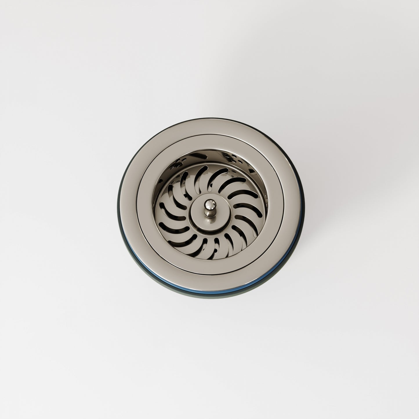 Windsor Polished Nickel Kitchen Basket Strainer Waste Kit