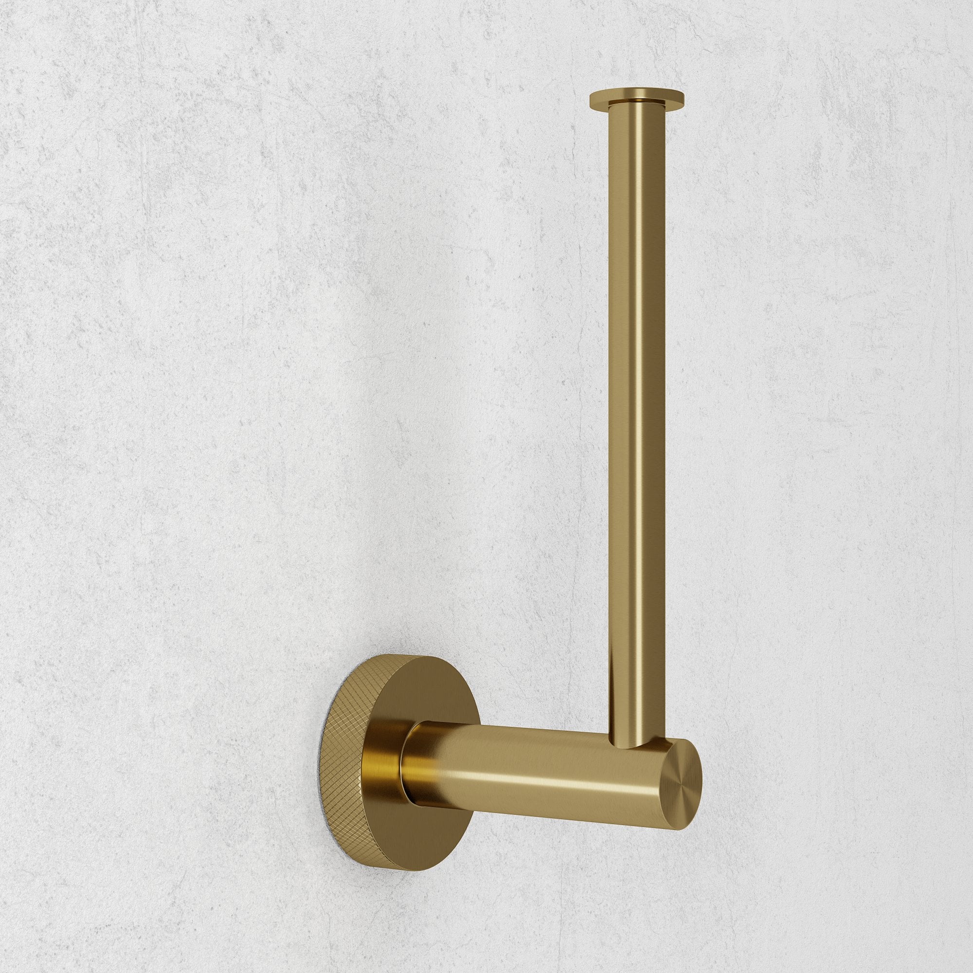 Urban Brushed Gold Toilet Roll Holder - LUSSO