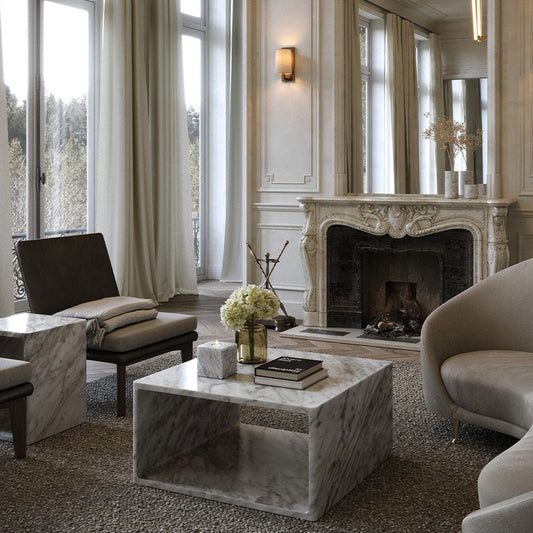 Marble Tables: A Grand Centrepiece