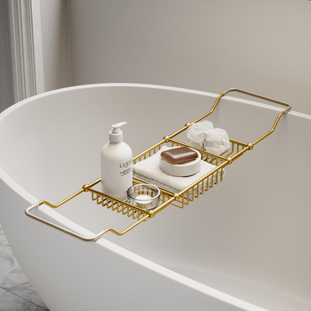 Bath Caddies - Luxury Wooden Bath Trays & Racks | LUSSO