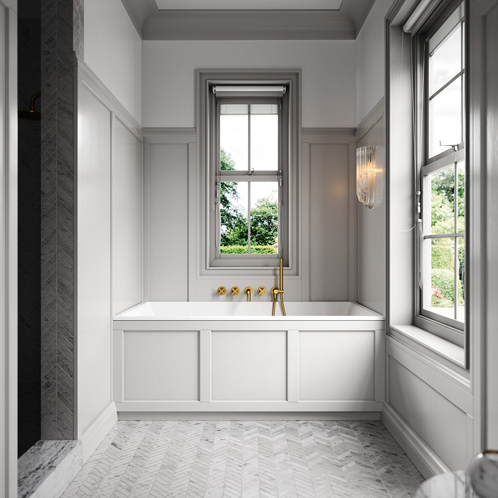 Inset Baths | Luxury Fitted & Built in Baths - LUSSO