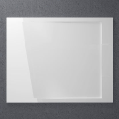 Designo Brushed Stainless Complete Walk In Shower Enclosure - KIT C - All Sizes