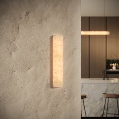 Radiante Alabaster LED Wall Sconce Light 500mm