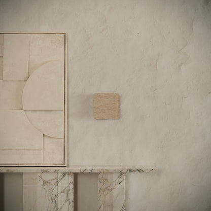 Albora Travertine Wall Sconce Light 150mm