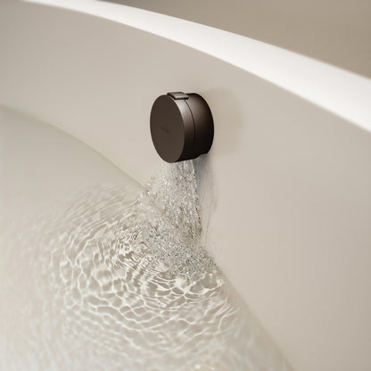 Aquaflow Deep Bronze Overflow Bath Filler Tap with Overflow & Waste
