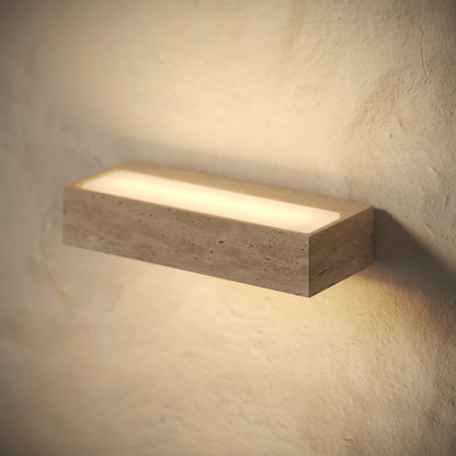 Arioso Travertine Wall Sconce Light 320mm