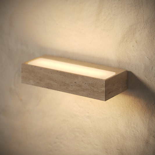 Arioso Travertine Wall Sconce Light 320mm