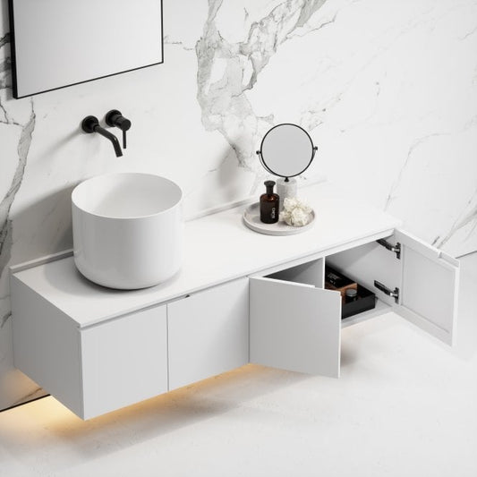 Bali Countertop Polished Stone Basin 400mm