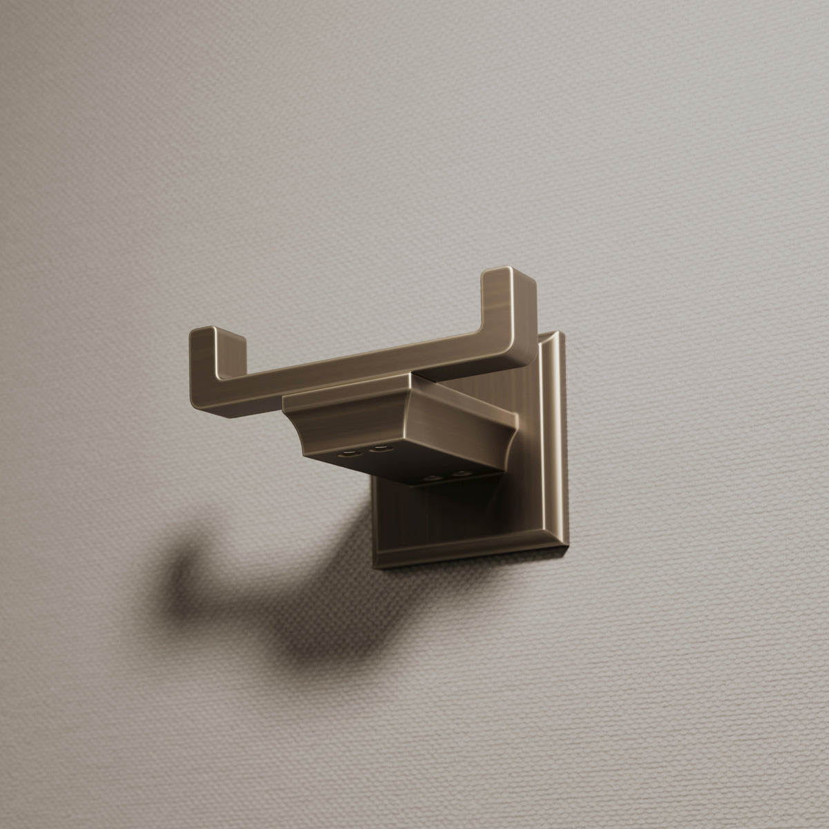 Baroque Brushed Bronze Double Robe Hook