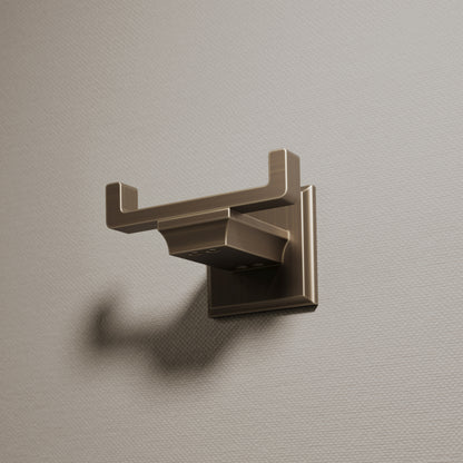 Baroque Brushed Bronze Double Robe Hook